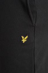 LYLE & SCOTT Black Jogger Shorts | BadRhino 3