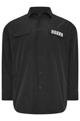BadRhino Big & Tall Black Military Ripstop Shirt