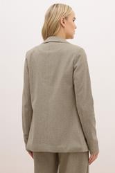 LTS PREMIUM Tall Brown Herringbone Blazer | Long Tall Sally 4