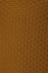 BadRhino Big & Tall Brown Textured Crew Neck Knitted Jumper | BadRhino 7