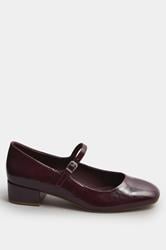 LTS Burgundy Red Mary Jane Heels In Standard Fit | Long Tall Sally 2