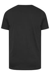 BadRhino Big & Tall Black Skull & Snake Graphic T-Shirt | BadRhino 7