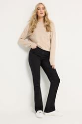 LTS Tall Women's Black Bootcut Denim Jeans | Long Tall Sally 1