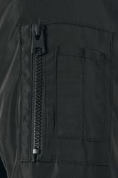  BadRhino Big & Tall Black Zip Through Bomber Jacket | BadRhino 6