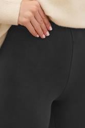 LTS PREMIUM Tall Womens Black Cotton Stretch Leggings | Long Tall Sally 4