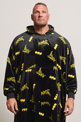BadRhino Big & Tall Black Batman Blanket Hoodie | BadRhino 3