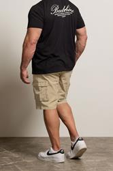 BadRhino Stone Brown Stretch Cargo Shorts | BadRhino 3