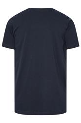 BadRhino Big & Tall Navy Blue Superman Graphic Print T-Shirt | BadRhino 2