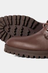 JACK & JONES Big & Tall Brown Faux Leather Boots | BadRhino 5