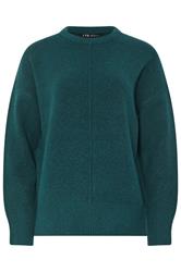LTS Tall Dark Green Seam Front Jumper | Long Tall Sally 5