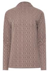 LTS Tall Light Pink Knit Funnel Top | Long Tall Sally 1