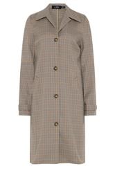 LTS Tall Women's Natural Brown Check Car Coat | Long Tall Sally  6