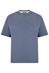 KAM Big & Tall Indigo Blue Core T-Shirt
