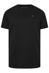 BadRhino Big & Tall Black V-Neck T-Shirt | BadRhino 5