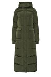 LTS Tall Khaki Padded Longline Coat | Long Tall Sally 5