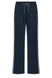 LTS Tall Women's Navy Blue Side Tape Wide Leg Joggers | Long Tall Sally 6
