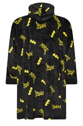 BadRhino Big & Tall Black Batman Blanket Hoodie | BadRhino 8