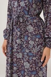 LTS Tall Purple Floral Midaxi Dress | Long Tall Sally 4