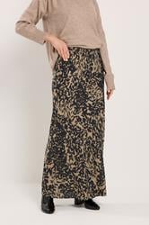 LTS Tall Women's Black Abstract Print Maxi Skirt | Long Tall Sally 2
