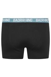 BadRhino Big & Tall 5 PACK Black Waistband Boxers | BadRhino 3