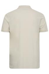 LYLE & SCOTT Big & Tall Cream Core Polo Shirt | BadRhino 2
