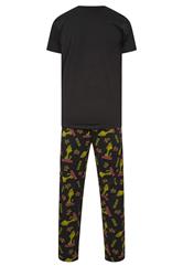 BadRhino Big & Tall Black Grinch Pyjama Set | BadRhino 5