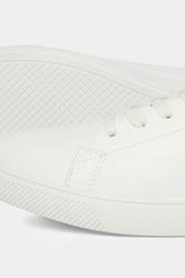 JACK & JONES White Lace Up Trainers | BadRhino 3