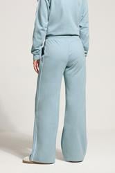 LTS Tall Blue Piped Wide Leg Joggers | Long Tall Sally 3