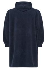 BadRhino Big & Tall Navy Blue Blanket Hoodie | BadRhino 6