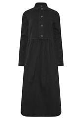 LTS Tall Black Denim Midaxi Dress | Long Tall Sally 5