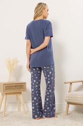 LTS Tall Women's Charcoal Grey Breakfast Graphic Pyjama Set | Long Tall Sally 3