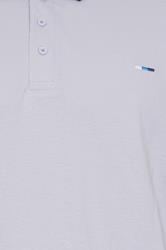 BadRhino Big & Tall Light Purple Tipped Polo Shirt | BadRhino 3