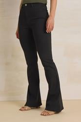 LTS Tall Black Denim Bootcut Jeans | Long Tall Sally 3