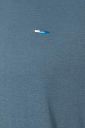 BadRhino Big & Tall Petrol Blue Extra Long Core Long Sleeve T-Shirt | BadRhino 7