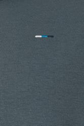 BadRhino Big & Tall Storm Blue Zip Through Hoodie | BadRhino 7