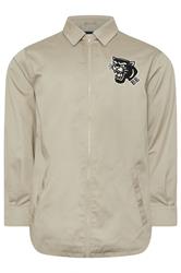 BadRhino Big & Tall Crockery Brown Embroidered Canvas Jacket | BadRhino 5