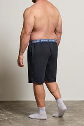 BadRhino Big & Tall Navy Blue Lounge Shorts | BadRhino 3