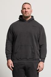 BadRhino Big & Tall Black Sun Bleached Hoodie | BadRhino 1