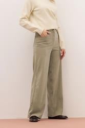 LTS PREMIUM Tall Stone Brown Cord Wide Leg Jeans | Long Tall Sally 2