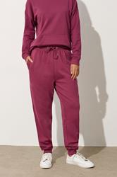 LTS Tall Women's Dark Pink Cuffed Jogger | Long Tall Sally 2