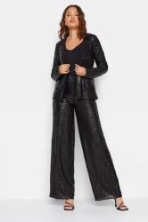 Dita Sequin Wide-Leg Pant