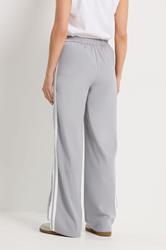 LTS Tall Women's Light Grey Side Stripe Wide Leg Trousers | Long Tall Sally 2