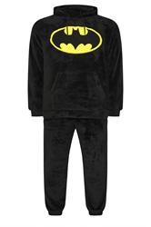 BadRhino Big & Tall Black Batman Fleece Lounge Set | BadRhino 5