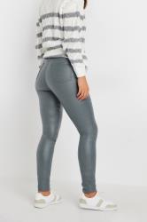 LTS Tall Women's Blue Coated AVA Skinny Jeans | Long Tall Sally 3