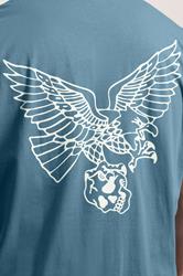 BadRhino Big & Tall Blue Eagle Graphic Extra Long Muscle Vest | BadRhino 4