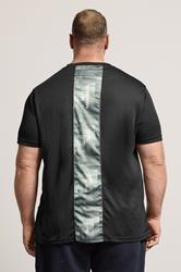 D555 Big & Tall Black Lightweight Active T-Shirt | BadRhino 2