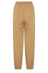 LTS Tall Women's Stone Brown Cotton Barrel Leg Trousers | Long Tall Sally 6