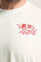 BadRhino Big & Tall White 'Shinjuku Tokyo' Graphic T-Shirt | BadRhino 6
