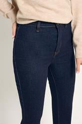 LTS Tall Indigo Blue Denim Flared Jeans | Long Tall Sally 4