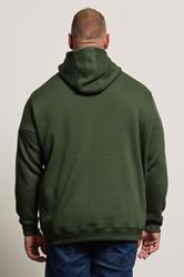 BadRhino Big & Tall Duffel Green Hoodie | BadRhino 3